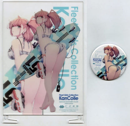 Atlanta Swimsuit Mode Acrylic Board & Large Multi Badge Set