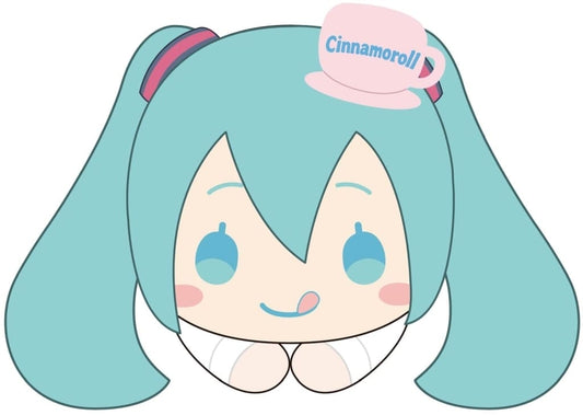Hatsune Miku (Cooking) Cinnamoroll Hug-Charactor Collection 2 Keychain Plush - Max Limited - Length Approx. 90 mm (Pre-owned)
