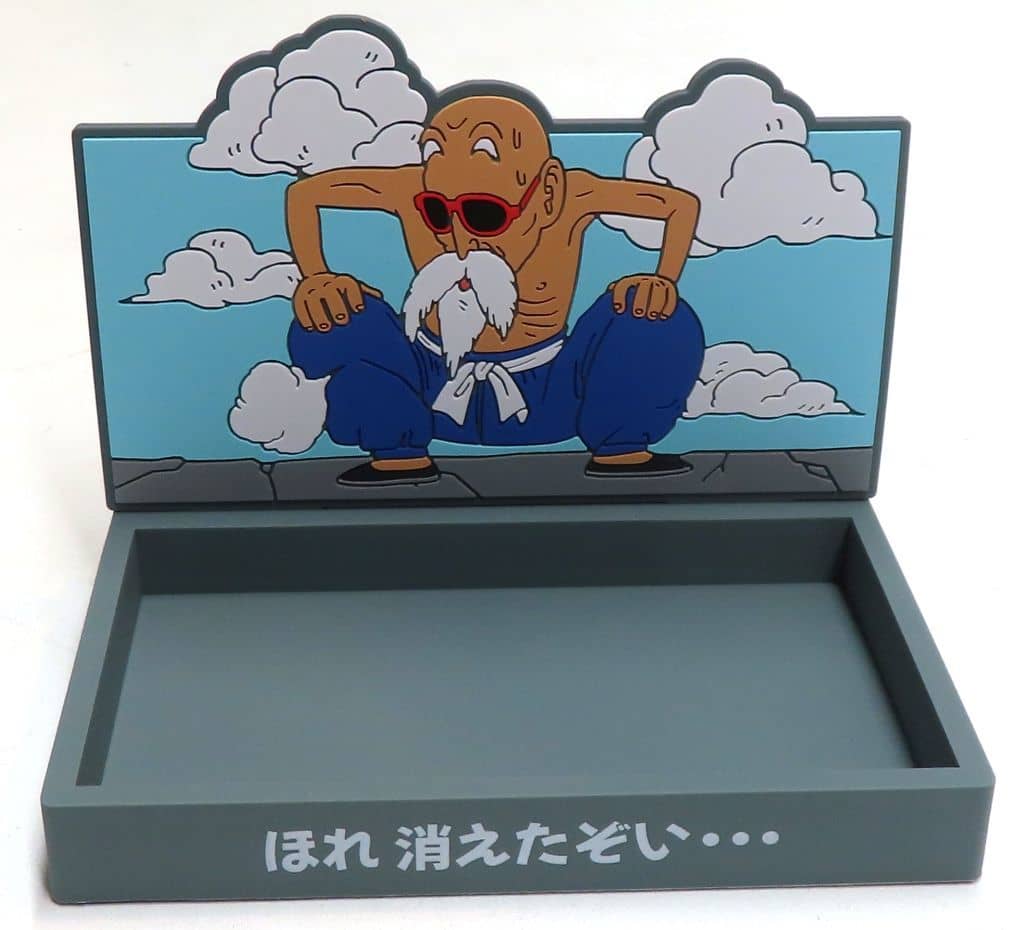Master Roshi Rubber Case and Rubber Coaster D Prize - Dragon Ball DRAGON HISTORY by BANDAI SPIRITS