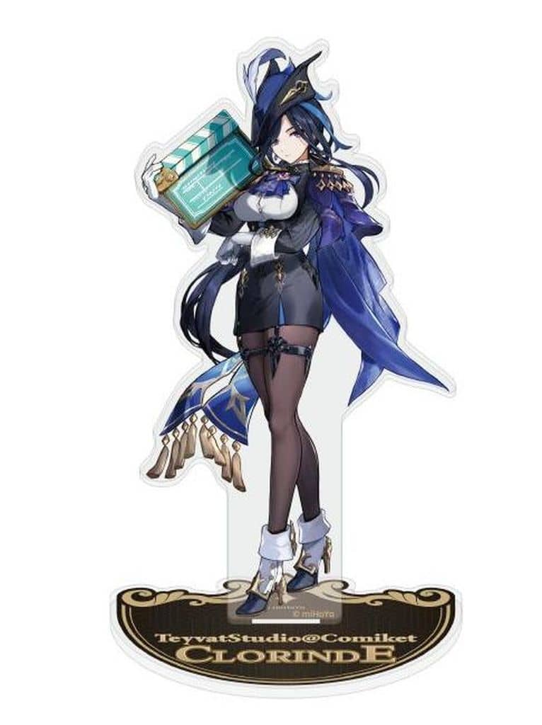 Genshin Clorinde Teyvat Film Series Acrylic Stand