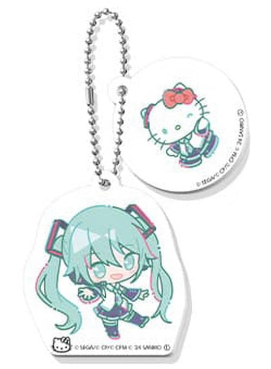 Hatsune Miku × Hello Kitty Capsule Mini W Acrylic Keychain Collection Vol.3 - Project SEKAI: Colorful Stage! feat. Hatsune Miku (Sega)