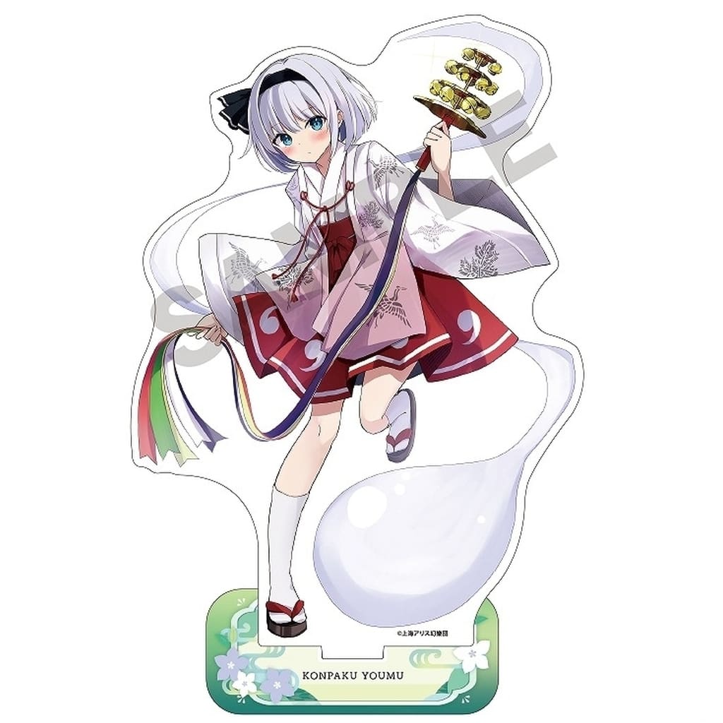 Youmu Konpaku Acrylic Stand - Touhou Project - Crux Brand - Approx. 11 cm x 11 cm (Used)