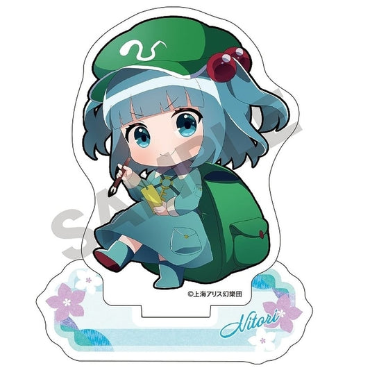 Nitori Kawashiro Mini Acrylic Stand (Nagoshi no Harae) - Touhou Project - Crux - Approx 6.8 cm (Pre-owned)