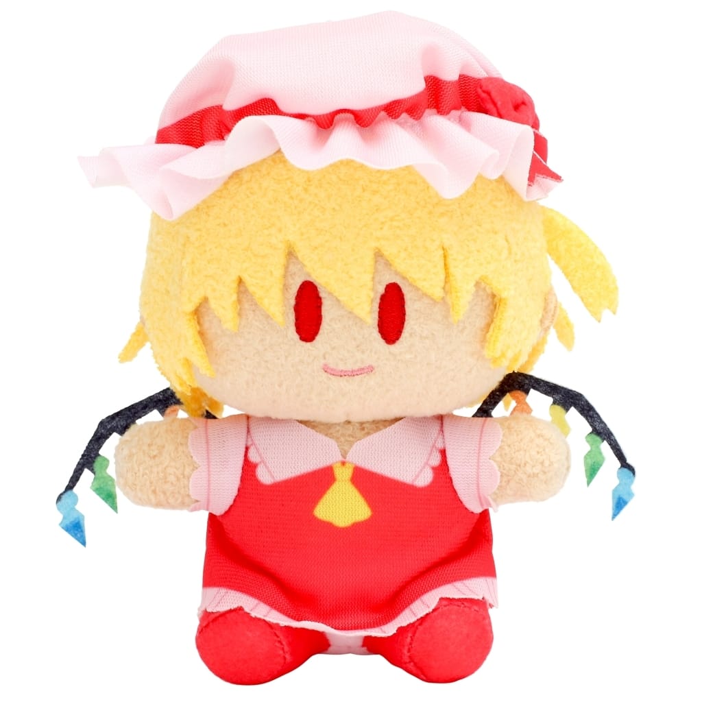 Flandre Scarlet Yori-Nui Mini Plush Mascot (Movic) - Touhou Project - Approx. 10 cm Sitting Plush with Ball Chain