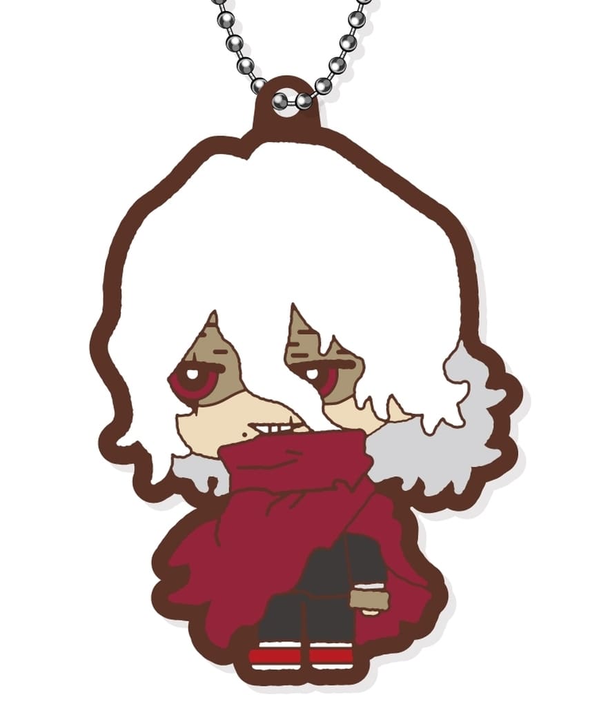 Tomura Shigaraki Mofumofu Rubber Mascot Keychain from My Hero Academia by Xebec, Approx. 53 x 75 mm, Pre-Owned