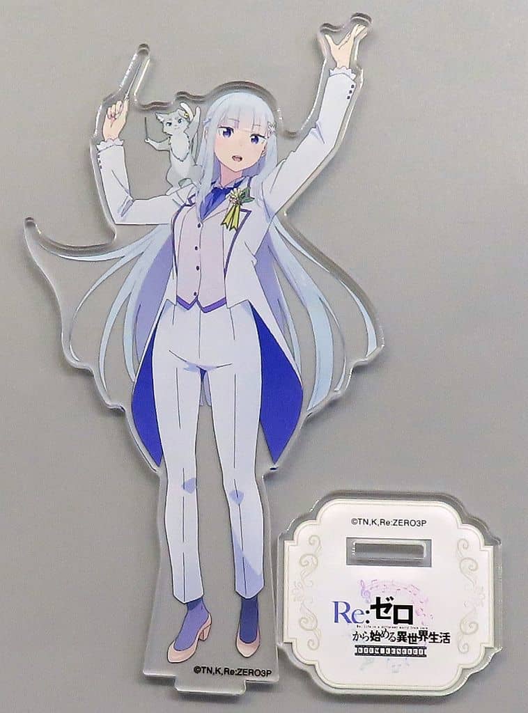Emilia BIG Acrylic Stand Re:ZERO Film Concert
