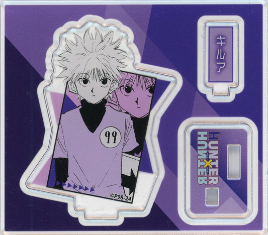 Killua Zoldyck Acrylic Figure Stand - HUNTER×HUNTER Acrylic Figure Collection Vol.1 - Height Approx. 45 mm Shueisha