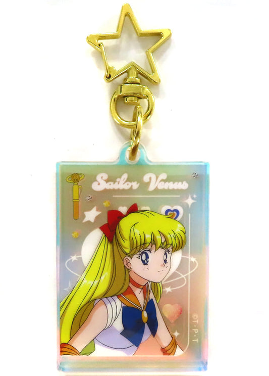 Minako Aino / Sailor Venus Aurora Acrylic Keychain - Sailor Moon (Approx. 60 x 40 mm) Toei Animation