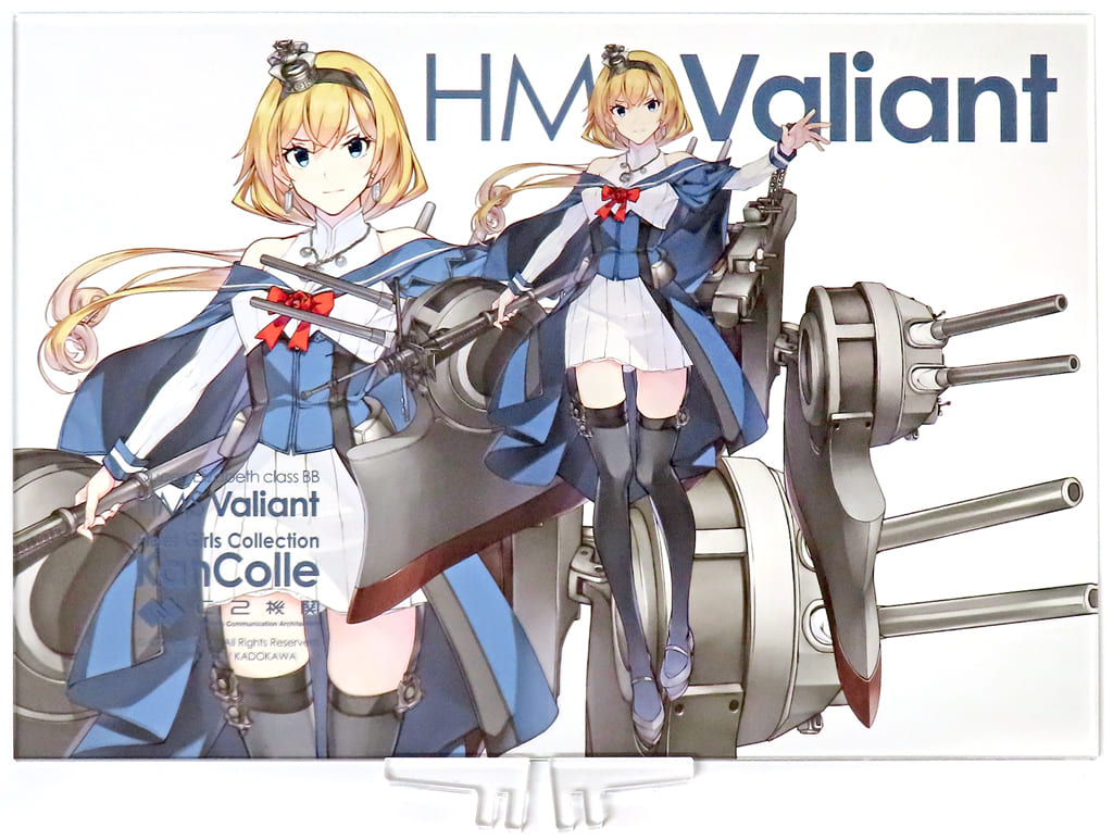 HMS Valiant Official Acrylic Board - Kantai Collection 2024