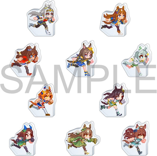 Umamusume Pretty Derby Korotto Acrylic Figure Collection - Full 10-Figure Set (Movic, Heat-Packed Festival! Vol.1)