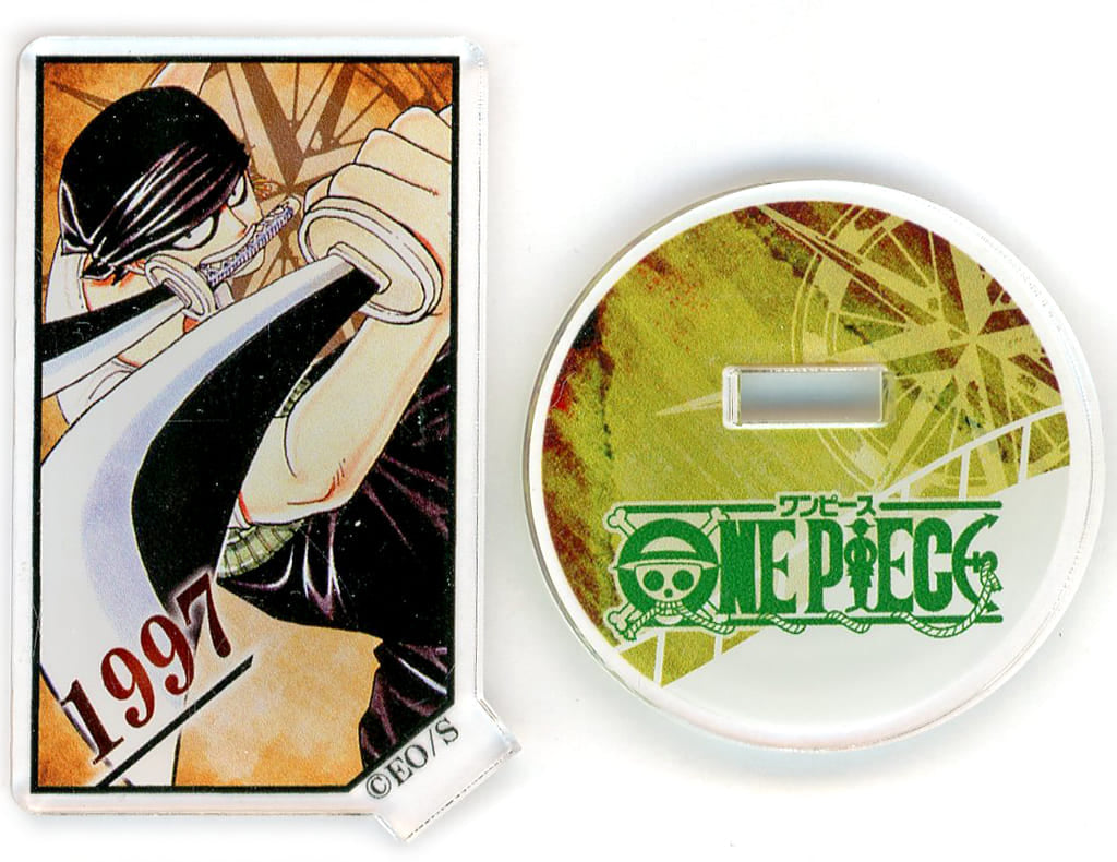 Roronoa Zoro Acrylic Character Stand - One Piece Acrylic Characollection “ZORO” Vol.2 - Height Approx. 54 mm (Pre-owned)