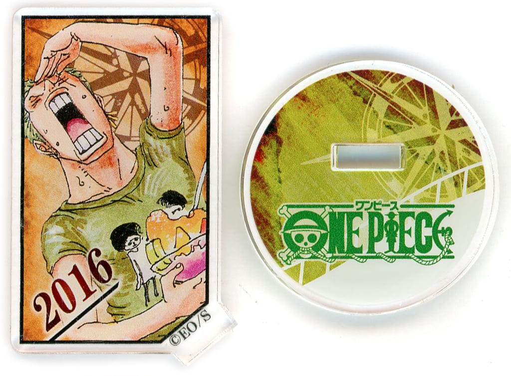 Roronoa Zoro Acrylic Character Collection "ZORO" Vol.2 (2016) Acrylic Stand - Shueisha