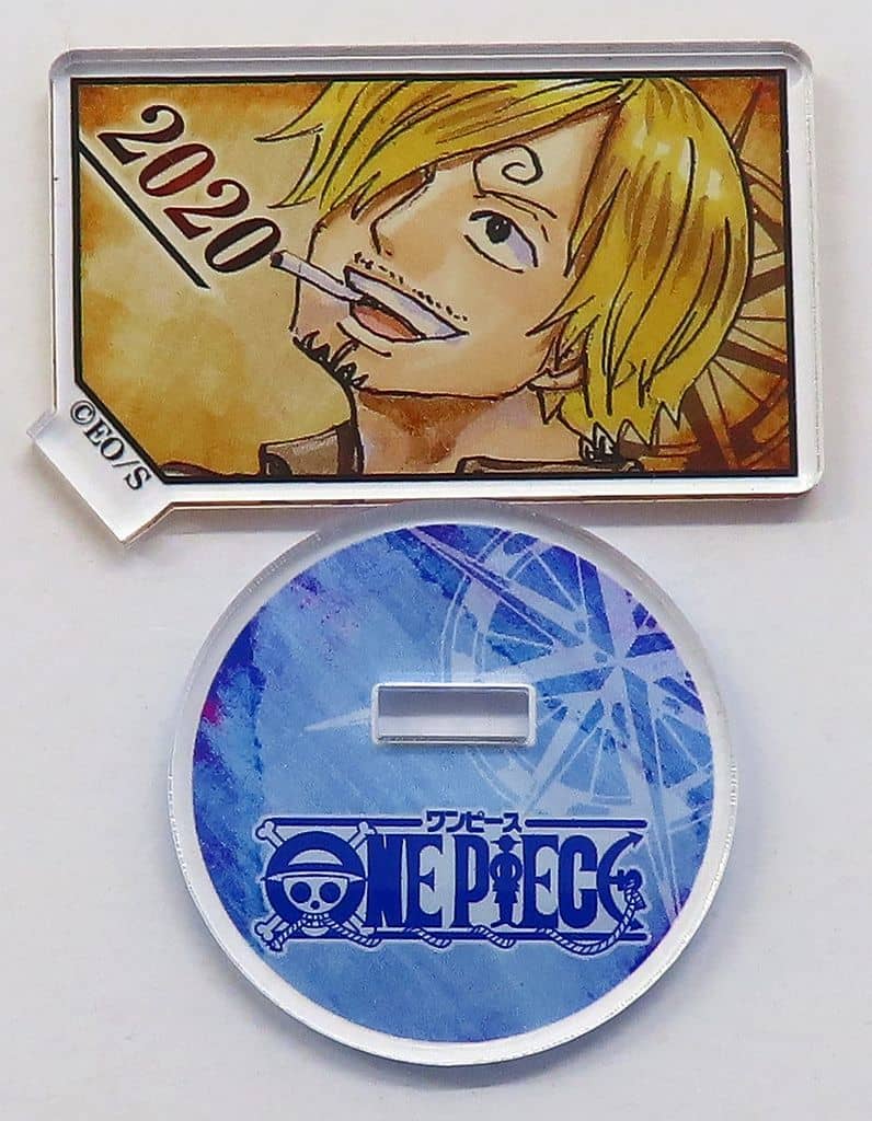 Sanji Acrylic Character Stand - One Piece Acrylic Characolle “SANJI” (2020) - Height Approx. 54 mm - Shueisha (Pre-owned)