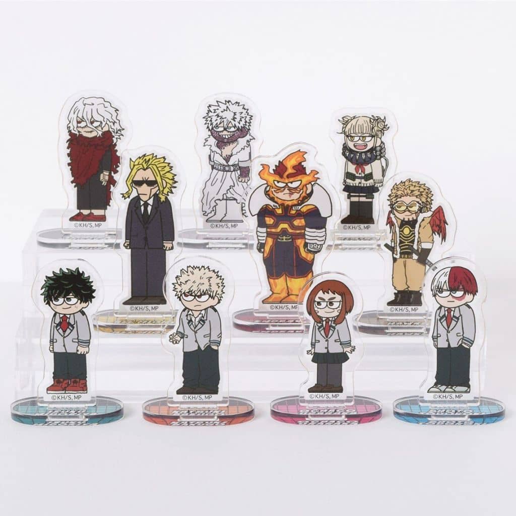 My Hero Academia Jiroli Trading Mini Acrylic Stand Vol. 2 Set of 10