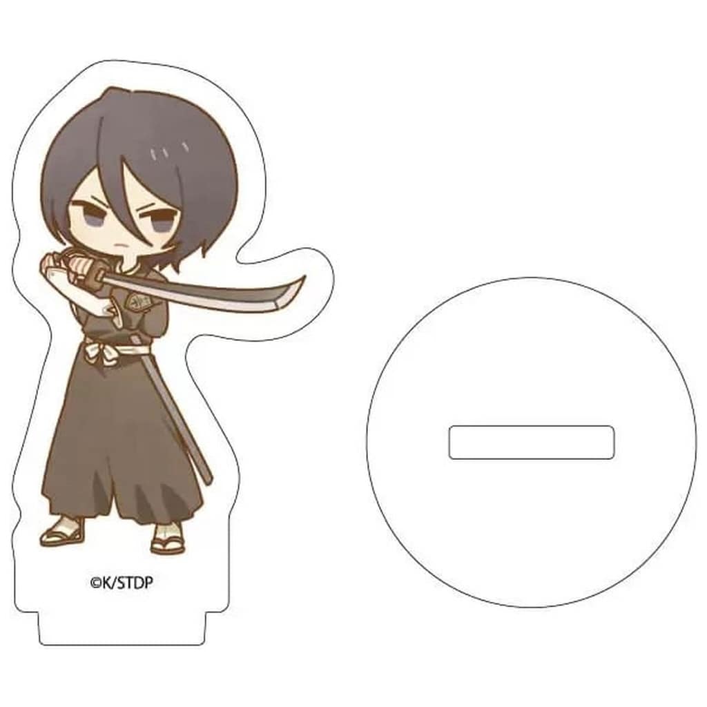 Rukia Kuchiki Acrylic Petit Stand - BLEACH: Thousand-Year Blood War Retro Art Illustration (A3, Height Approx. 70 mm) - Pre-owned