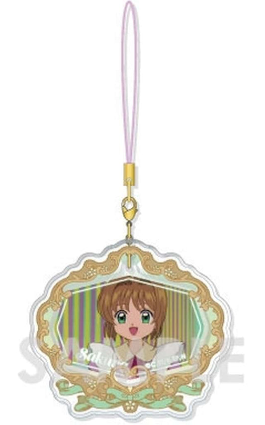 Sakura Kinomoto (E) Dress-Up Clear Charm Keychain - Cardcaptor Sakura - Approx. 65 mm - Sol International (Pre-owned)