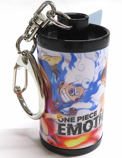 One Piece Scene Film Keychain B - ONE PIECE EMOTION Exhibition Film Key Holder (Movic) Height Approx. 5 cm, Pre-owned
