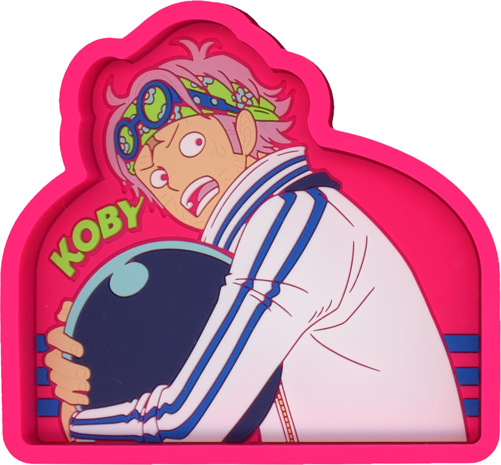 Koby Red Rubber Tray H Prize from ONE PIECE Legendary Hero Ichiban Kuji by BANDAI SPIRITS