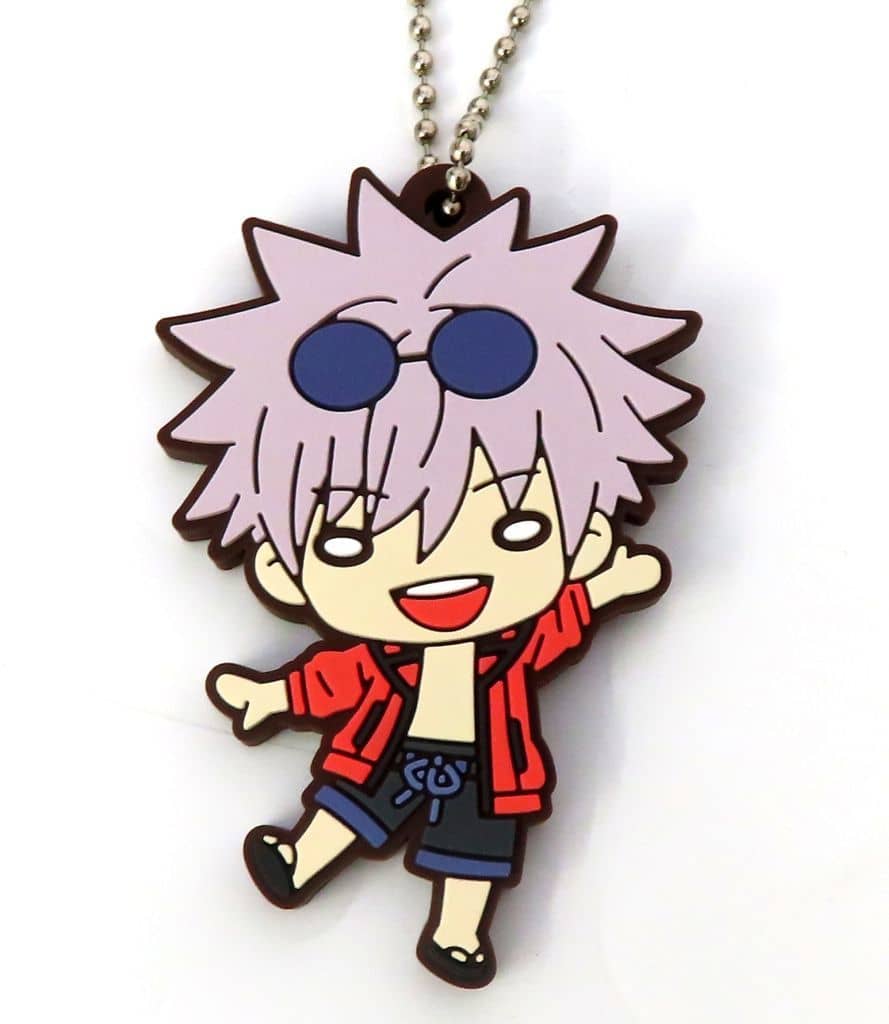 Satoru Gojo Nitotan Rubber Mascot Keychain - Jujutsu Kaisen - Takara Tomy Arts - Approx. 60 mm