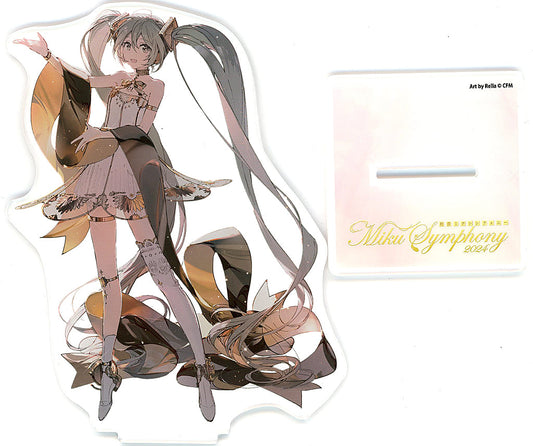 Hatsune Miku Acrylic Stand (Suntory Hall ver.) — Hatsune Miku Symphony 2024 "Luka 15th Anniversary" Event Acrylic Stand (Approx. 130×103mm, Pre-owned)