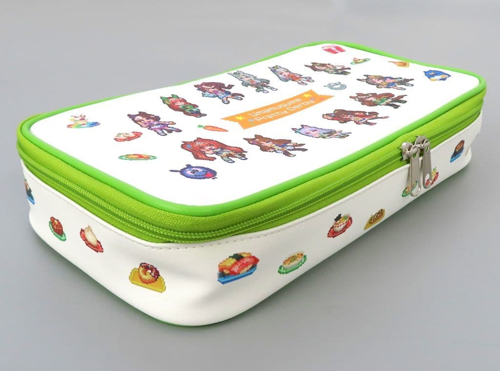 Dot-Style Gadget Pouch - Umamusume Pretty Derby "Nekketsu Hachamecha Daikanshasai!" Event Design (Movic, W28×H6×D15cm) Pre-owned