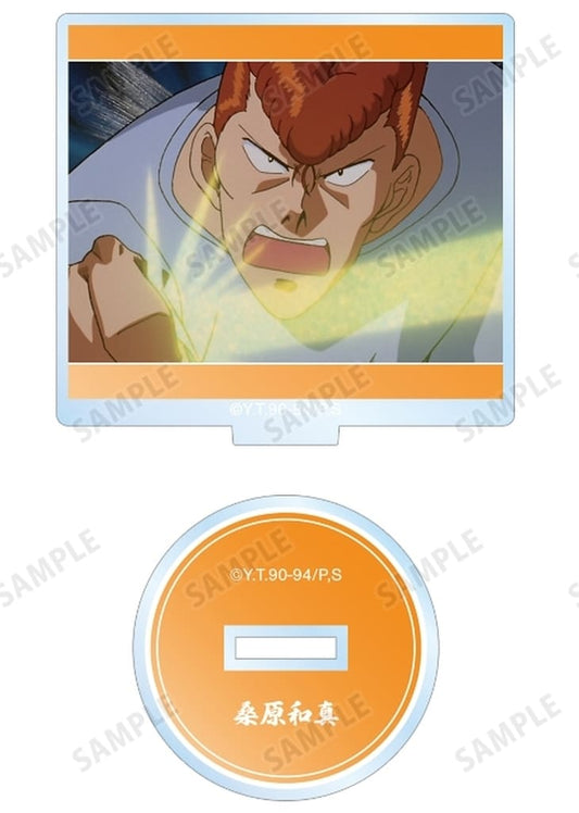 Kazuma Kuwabara Trading Scene Acrylic Stand - Yu Yu Hakusho (ARMA BIANCA, Approx. 60 x 57 mm, Pre-owned)