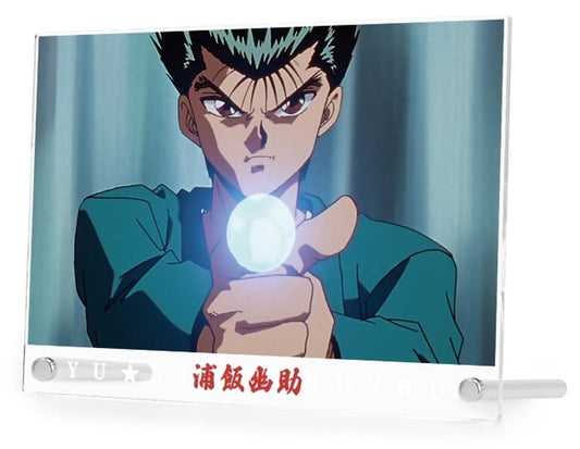 Yusuke Urameshi A5 Acrylic Panel ver.A - Yu Yu Hakusho (ARMA BIANCA, Approx. 21 x 14.8 cm, Used)
