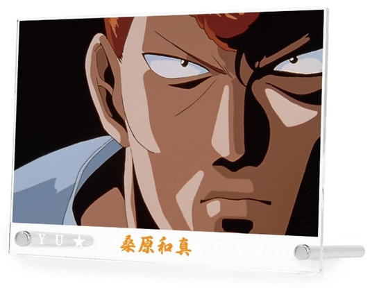 Kazuma Kuwabara A5 Acrylic Panel - Yu Yu Hakusho (ARMA BIANCA, Approx. 21 x 14.8 cm, Pre-owned)