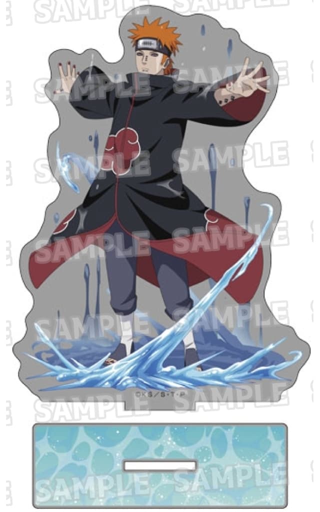 Pain (Training Ver.) BIG Acrylic Stand - Naruto Shippuden - Medicom Entertainment - Approx. 160 mm (Pre-owned), No. 9