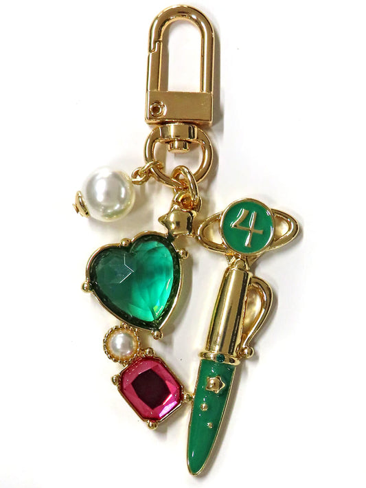 Sailor Jupiter Store Original Bag Charm Transformation Pen Keychain - Sailor Moon Store Exclusive (Pre-owned)