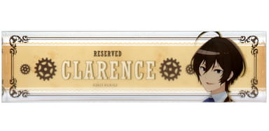 Clarence Reservation Seat-Style Desk Plate | GGO II