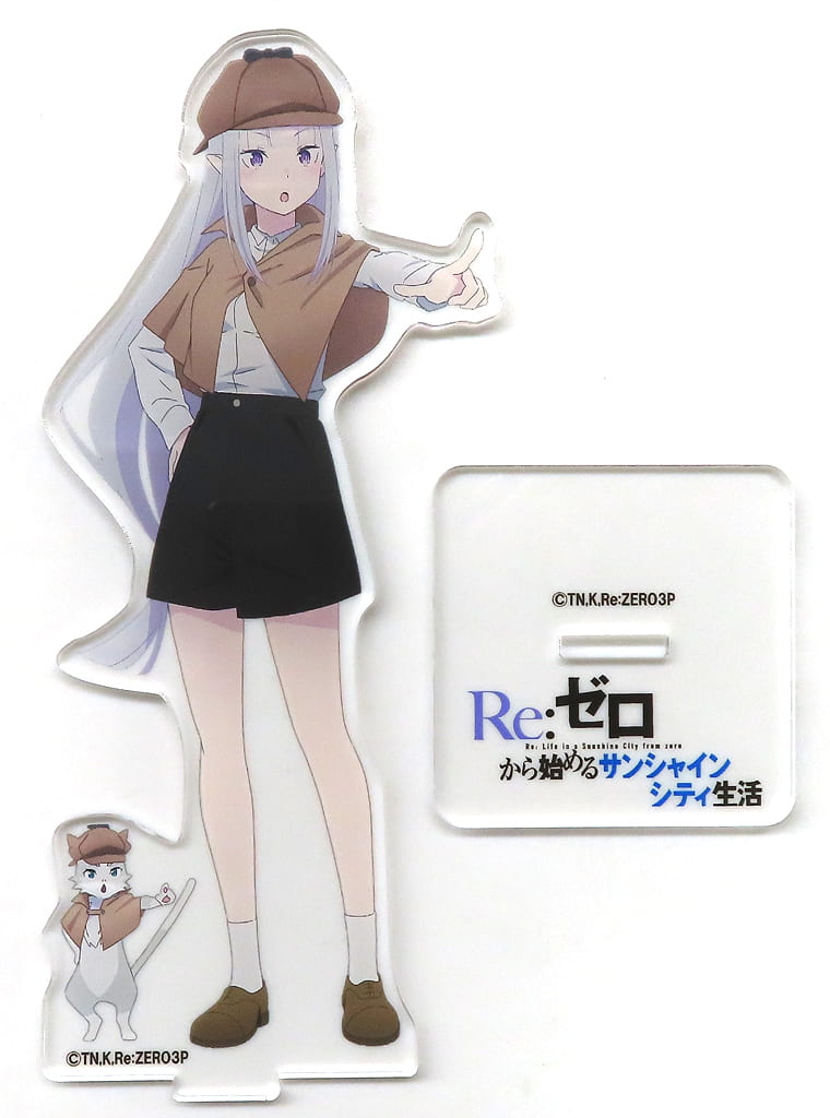 Emilia & Puck Acrylic Stand - Re:ZERO Sunshine City Life