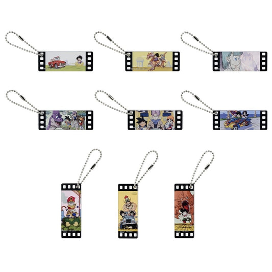 Dragon Ball DRAGONBALL SNAP COLLECTION G Prize Acrylic Charm Full Set (9 pcs) - BANDAI SPIRITS - Approx. 6.5 cm - Pre-owned
