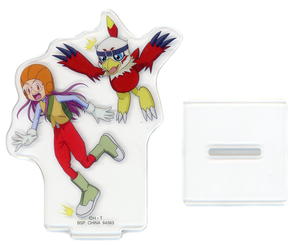 Kyo Inoue & Hawkmon Acrylic Stand Digimon D Prize