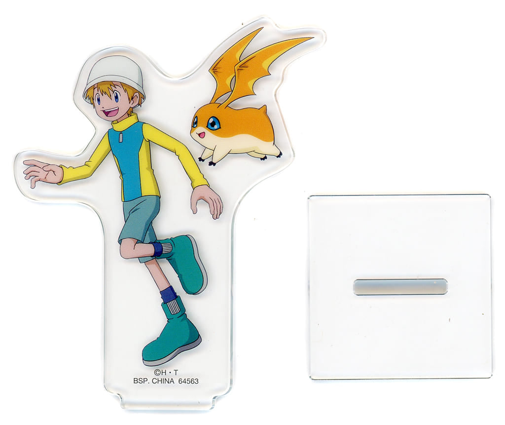 Takeru Takaishi & Patamon Acrylic Stand, D Prize