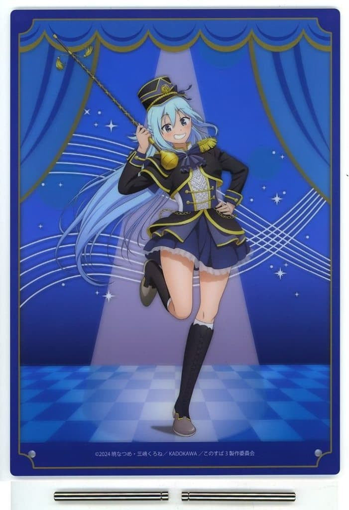 Aqua BIG Acrylic Board KonoSuba 3: Marching A Prize