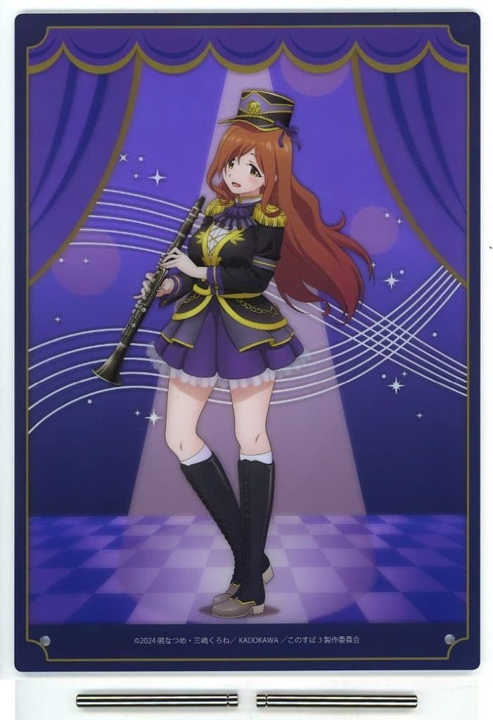 Wiz BIG Acrylic Board KonoSuba 3 Marching Prize A