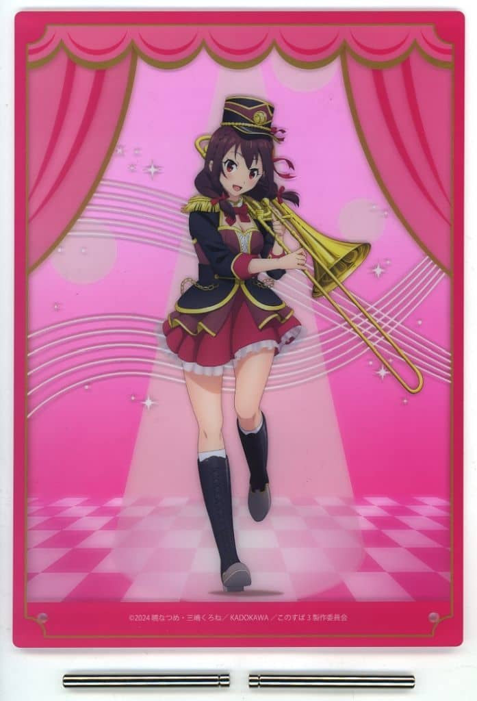 Yunyun BIG Acrylic Board - KonoSuba 3 Marching Prize A