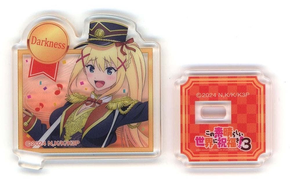 Darkness Mini Acrylic Stand Dreamy Kuji KonoSuba 3 Marching Prize C
