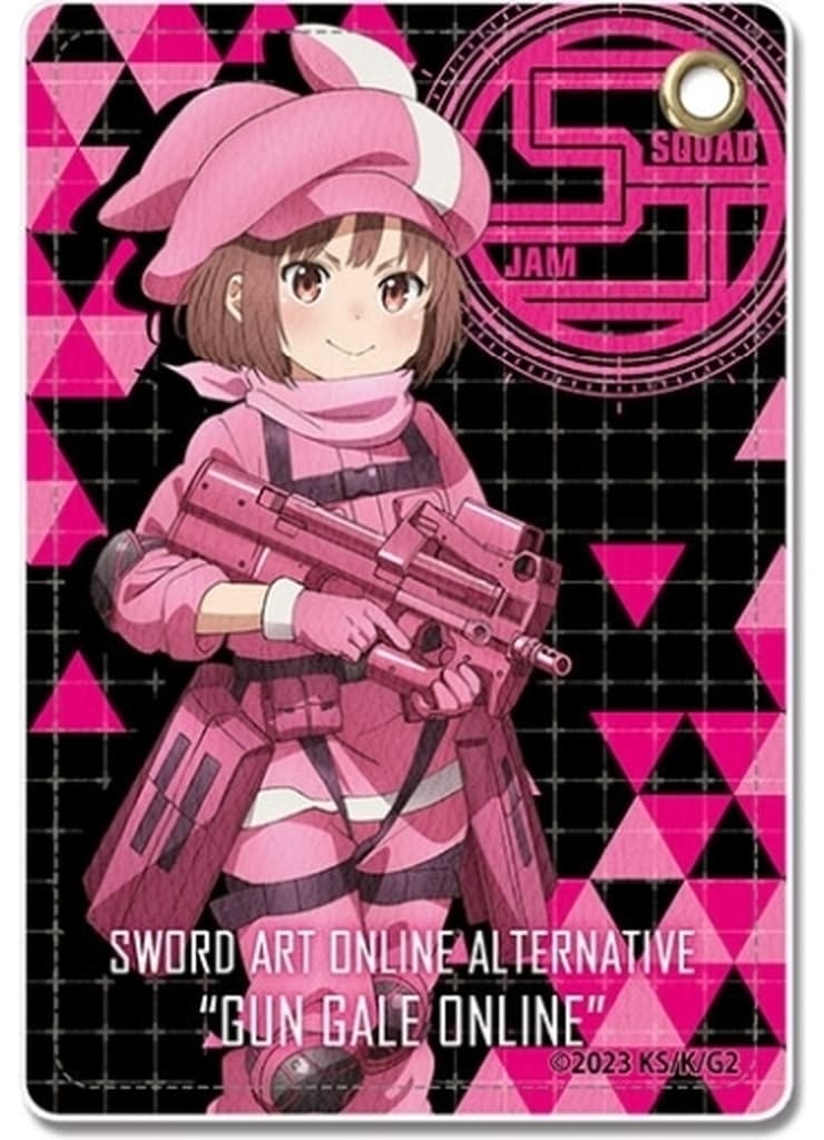 Design 01 (LLENN) Leather Pass Case - Gun Gale Online II