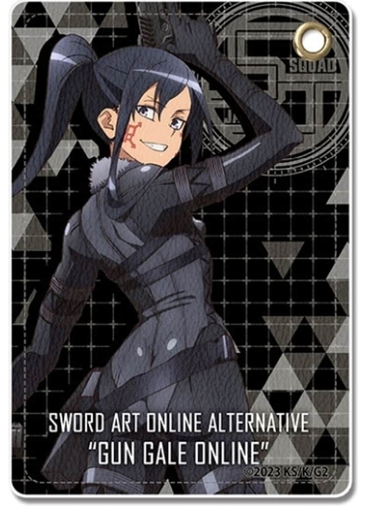 Design 02 Pitohui Leather Pass Case - Sword Art Online Alternative GGO II