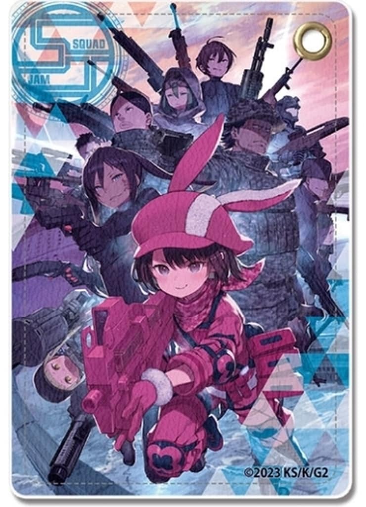 Design 04 Key Visual Leather Pass Case - GGO II