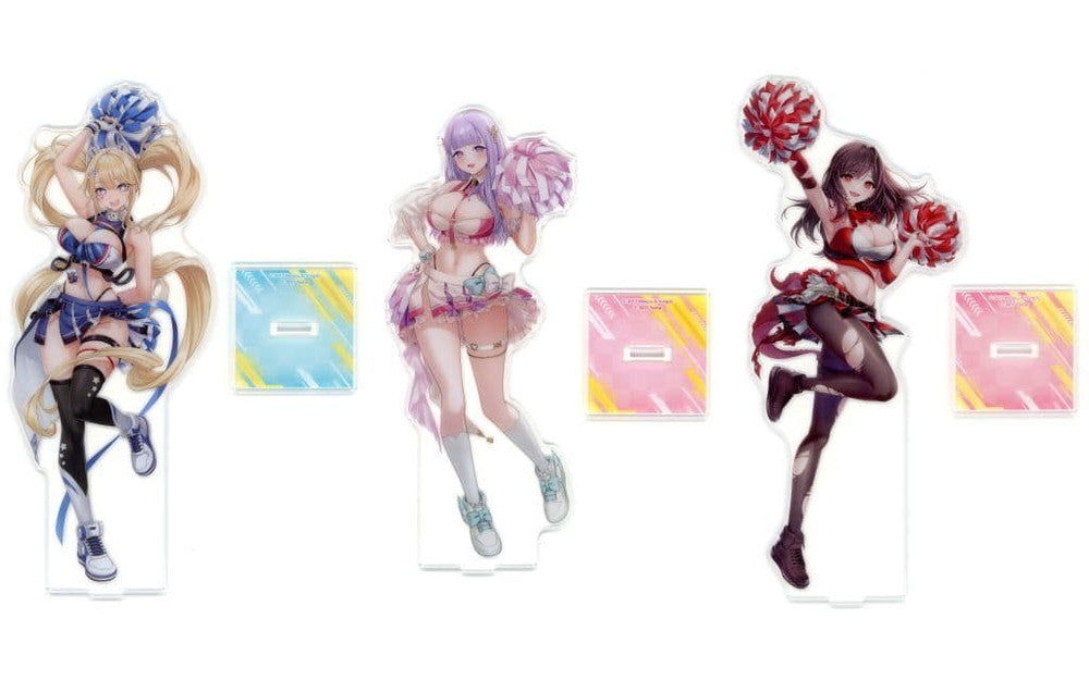 Azur Lane Cheerleading Day BIG Acrylic Stand Set of 3
