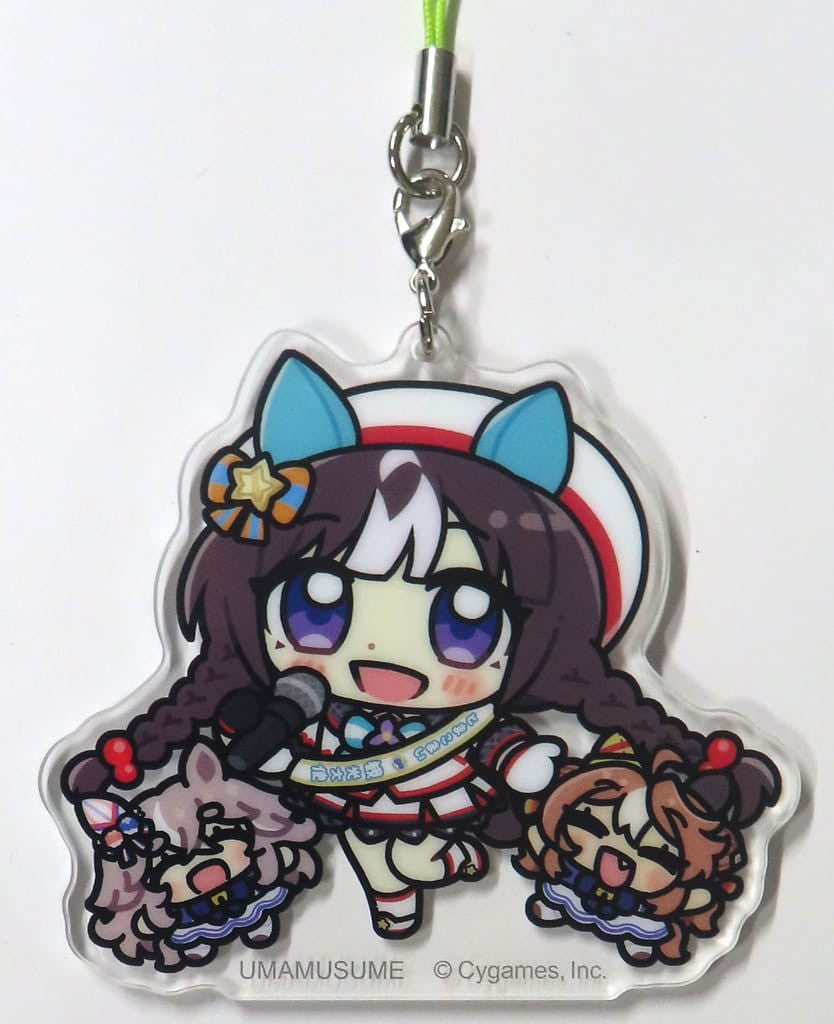 Hokko Tarumae, Copano Rickey & Wonder Acute Acrylic Strap Set - Uma Musume Pretty Derby Acrylic Strap ~With Plush~ Vol.5 (Approx 80mm)