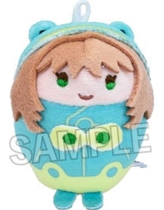 Sakura Kinomoto Plush Mascot Keychain (C) Trading "Kyou kara Osewa ni Narimasu" Cotto Sakura BOX - PROOF - Approx. 65 mm - Pre-owned