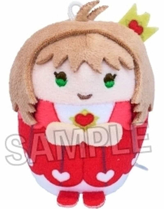 Sakura Kinomoto (E) Plush Mascot Keychain Trading "Kyou kara Osewa ni Narimasu" Sakura BOX - Cardcaptor Sakura: Clear Card Arc - PROOF - Approx. 65 mm (Pre-owned)