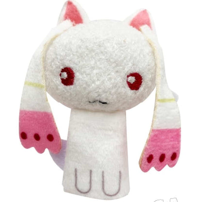 Kyubey Plush Mascot - Puella Magi Madoka Magica the Movie: Rebellion (Tapioca Brand, Approx. 83 x 66 x 25 mm) Pre-owned