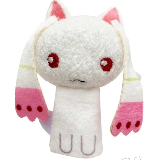 Kyubey Plush Mascot - Puella Magi Madoka Magica the Movie: Rebellion (Tapioca Brand, Approx. 83 x 66 x 25 mm) Pre-owned