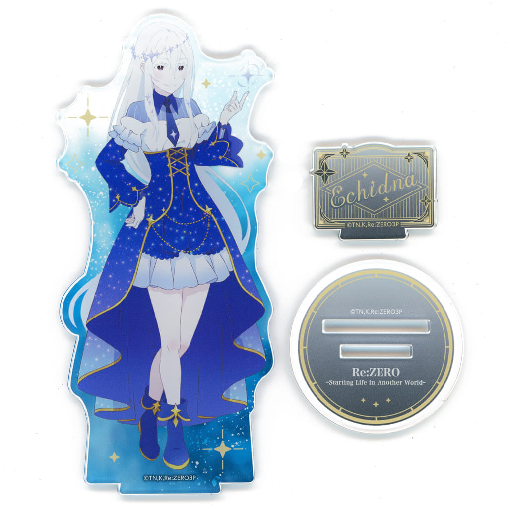 Echidna Acrylic Stand Emilia Birthday Life 2024 Re:Zero