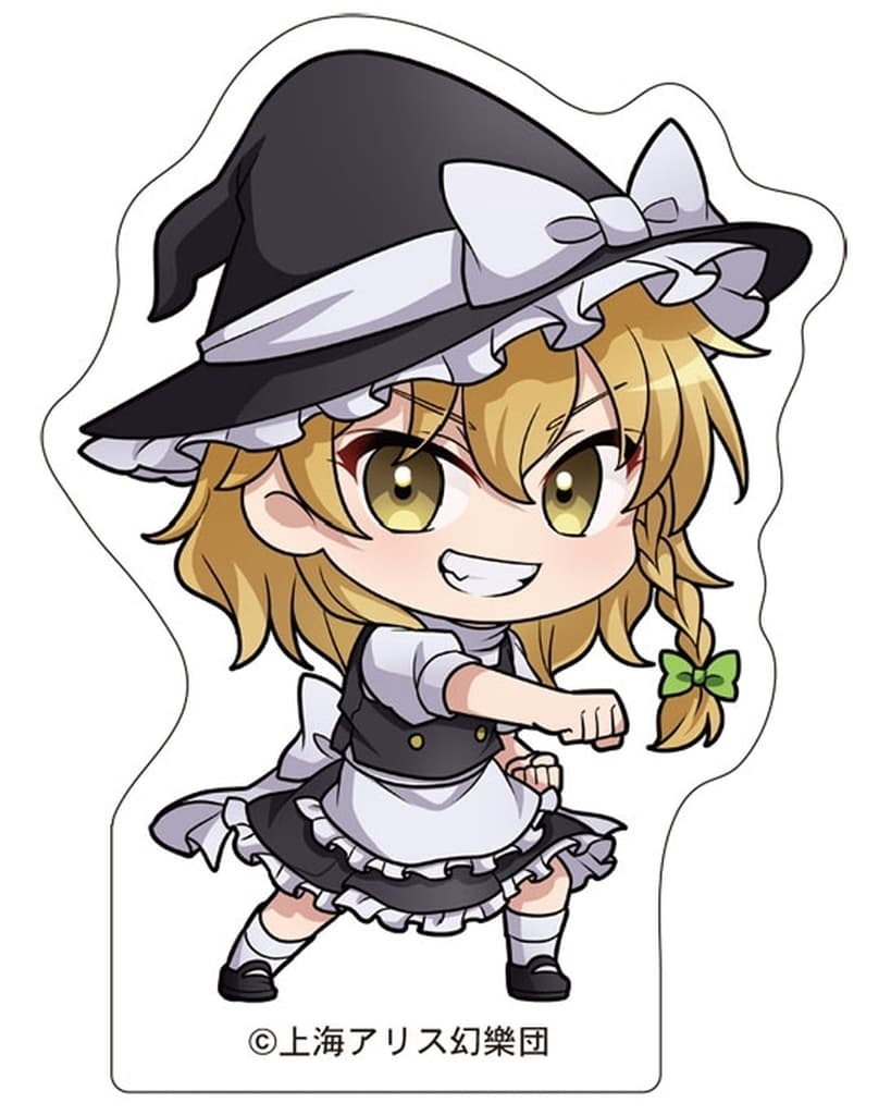Marisa Kirisame Korotto Acrylic Figure Collection Acrylic Stand - Movic - Approx 6.5cm - Pre-owned (Touhou Project)